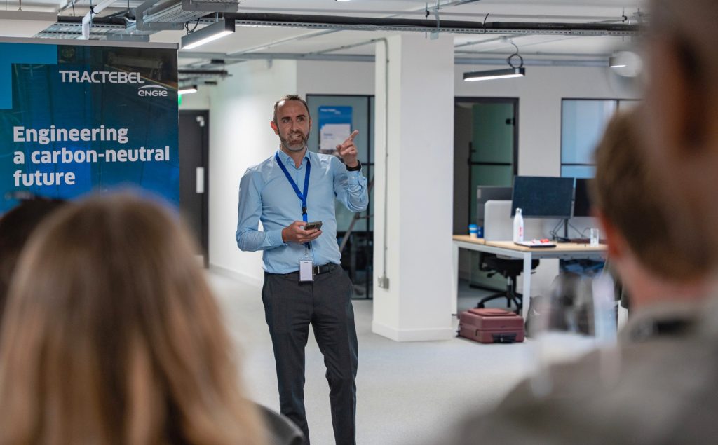 Corporate Video Production Bristol: Filming Tractebel's New Bristol Office Inauguration (3)